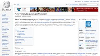 
                            11. New York Life Insurance Company - Wikipedia