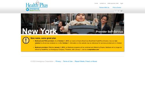 
                            9. New York | Providers – Amerigroup