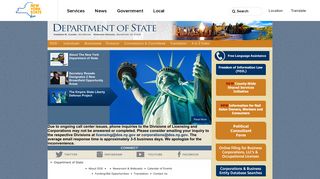 
                            12. New York State Department of State