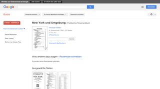 
                            9. New York und Umgebung: Praktisches Reisehandbuch - Google Books-Ergebnisseite