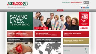 
                            8. New Zealand Blood Service logo Official website of New ... - NZBlood