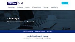 
                            1. New Zealand Client Login - Datacom