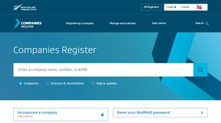 
                            4. New Zealand Companies Register
