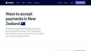 
                            6. New Zealand Payment Gateways - Online Credit Card ... - Shopify