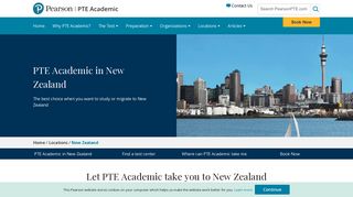 
                            2. New Zealand | PTE Academic