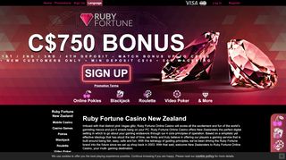 
                            5. New Zealand - Ruby Fortune Online Casino