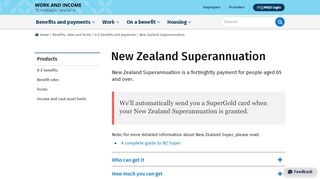 
                            11. New Zealand Superannuation - Work and Income
