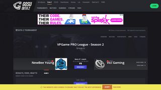 
                            6. NewBee Young vs Vici Gaming - Dota 2 - VPGame PRO League ...