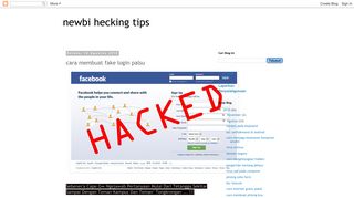
                            4. newbi hecking tips: cara membuat fake login palsu
