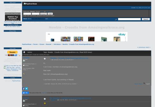
                            4. Newbie - Cross0x from Amazingwalkrace.org - PspOverDose - Free SMF ...