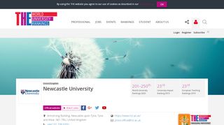
                            13. Newcastle University World University Rankings | THE