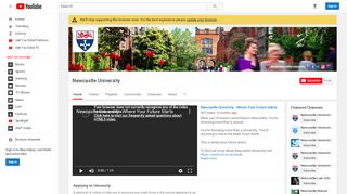 
                            8. Newcastle University - YouTube