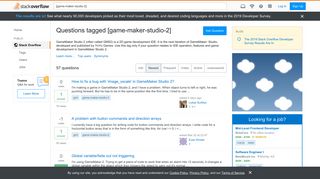 
                            7. Newest 'game-maker-studio-2' Questions - Stack Overflow