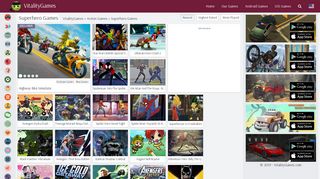 
                            11. Newest Superhero Games - Online Games - VitalityGames.com