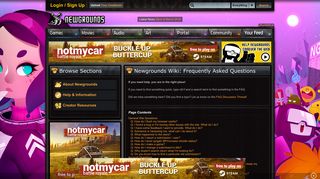 
                            3. Newgrounds Wiki - Frequently Asked Questions - Newgrounds.com