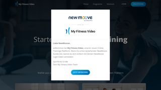 
                            1. NewMoove: Dein Online Fitnessstudio für zuhause