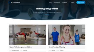 
                            5. NewMoove – Dein persönliches Online Fitness-Studio