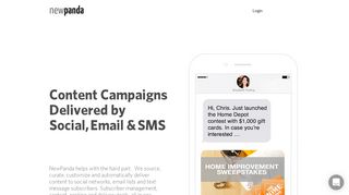 
                            6. NewPanda | Social, Email & SMS Marketing | newpanda.com