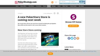 
                            10. News: A new PokerStars Store is coming next week - PokerStrategy.com