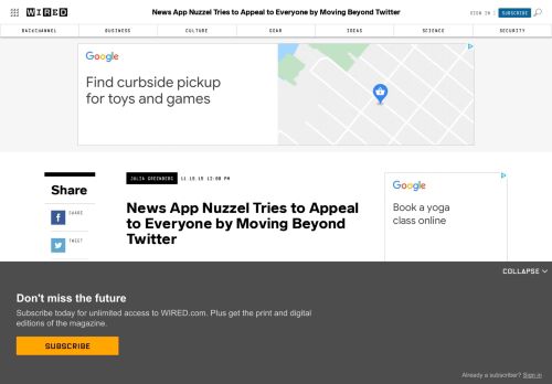 
                            11. News App Nuzzel Tries to Appeal to Everyone by Moving Beyond ...
