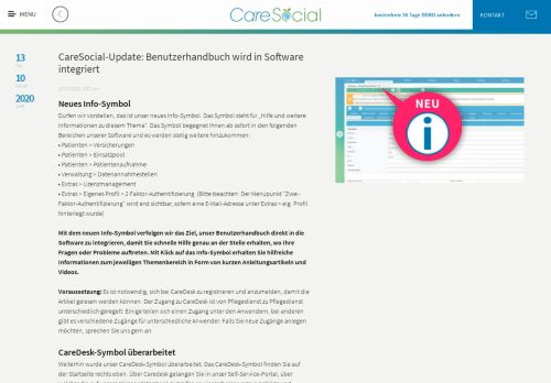 
                            5. NEWS CareSocial - Pflegesoftware und App für Pflegedienste / ...