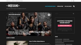 
                            2. News – Discover New Music on the Indiesound Music Blog