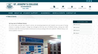 
                            6. News & Events - St. Joseph's College Autonomous