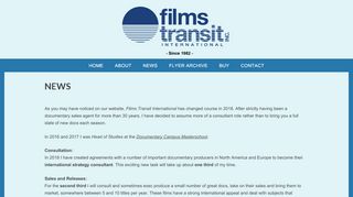 
                            10. NEWS - Films Transit International