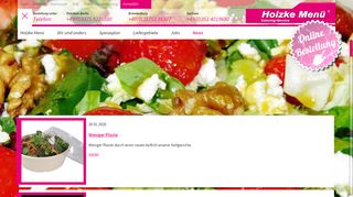 
                            11. News - Holzke Menü - Speisen mit Qualität - hohe Ansprüche ...
