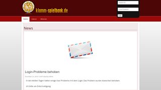
                            13. News - Klamm-Spielbank