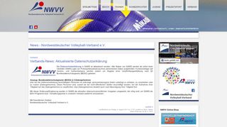 
                            3. News - Nordwestdeutscher Volleyball-Verband eV - NWVV