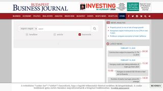 
                            5. News on urgent cargus | The Budapest Business Journal on the web ...