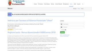 
                            6. News - PortaleLavoroRieti.it