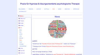 
                            11. News - Praxis für Hypnose & lösungsorientierte psychologische ...