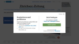 
                            5. News Schweiz: Abo und Service - zsz.ch