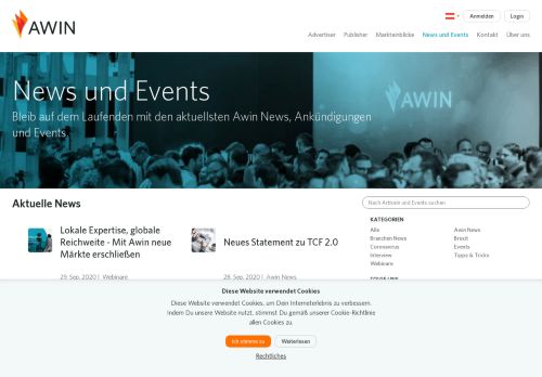 
                            5. News und Events aus der Affiliate Netzwerk Welt | Awin