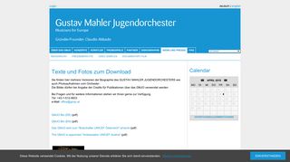 
                            11. News und Presse - Gustav Mahler Jugendorchester
