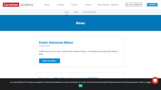 
                            4. News zu eCademy. - Cornelsen eCademy GmbH