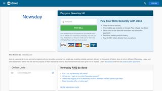 
                            13. Newsday: Login, Bill Pay, Customer Service and Care Sign-In - Doxo