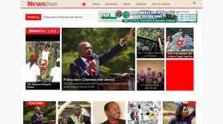 
                            13. NewsDay Zimbabwe - Everyday News for Everyday People