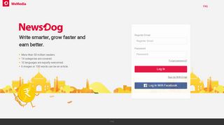 
                            1. NewsDog WeMedia - Write smarter, grow faster and earn better