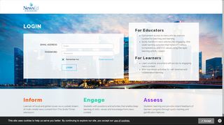
                            9. NewsEd by The Straits Times: Login