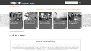 
                            7. newsletter anmelden | empirica