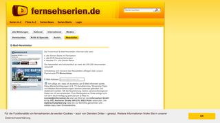 
                            5. Newsletter – fernsehserien.de