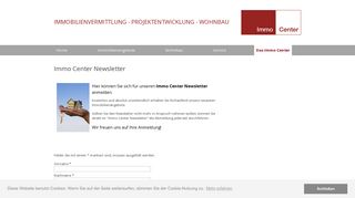 
                            5. Newsletter - IC Immobilien Service GmbH