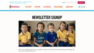 
                            7. Newsletter Signup | BlinkNow