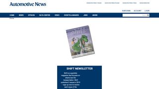 
                            11. Newsletter Signup: Shift | Automotive News