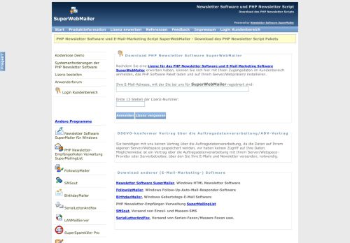 
                            1. Newsletter Software SuperWebMailer, Download PHP Newsletter ...