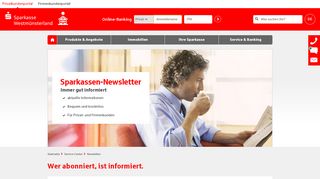 
                            11. Newsletter - Sparkasse Westmünsterland