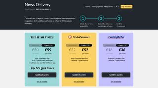 
                            6. Newspaper Delivery Service from The Irish Times | Home